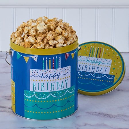 Happy Birthday Cinnamon Popcorn Gift