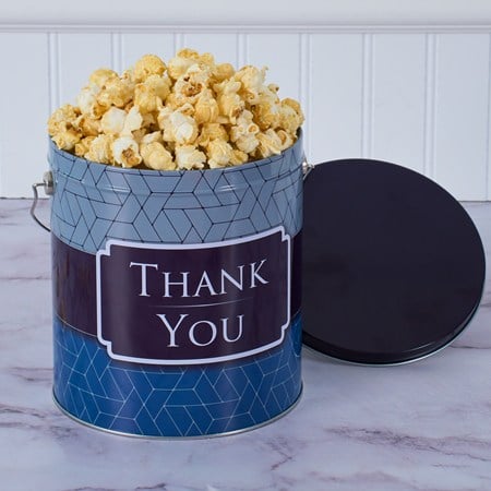 Thank You Kettle Popcorn Tin