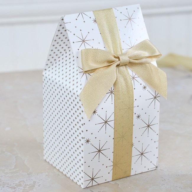 Classic Christmas Caramel Popcorn Gift 