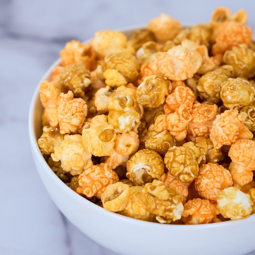 Happy Hoppy Easter Mixed Cheesy Cheddar and Caramel Popcorn Gift