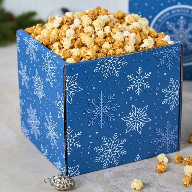 Winter Wishes Caramel and Kettle Corn Popcorn Duo Experience