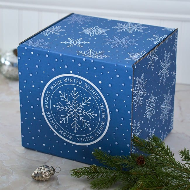 Winter Wishes Cheesy Cheddar and Caramel Popcorn Duo Experience