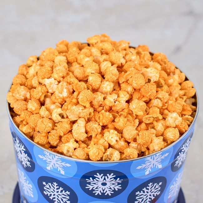 Winter Wishes Cheesy Cheddar Popcorn 3.5 Gallon Experience