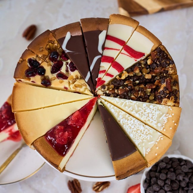Holiday Cheesecake Sampler