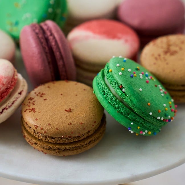 Christmas Holiday Macarons