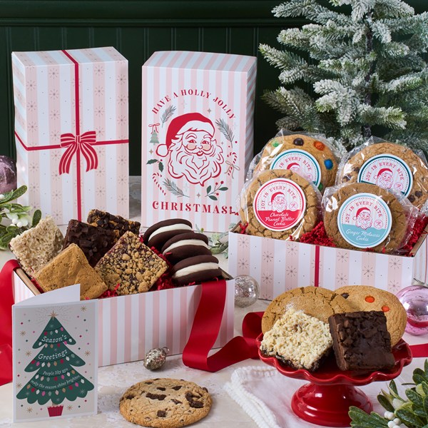 Christmas Cookie Gift Box for Santa