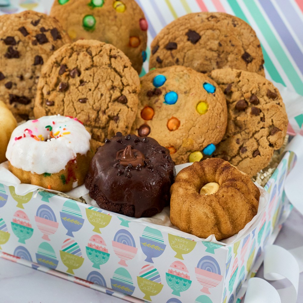 Happy Easter Baked Goods Gift Tower Large