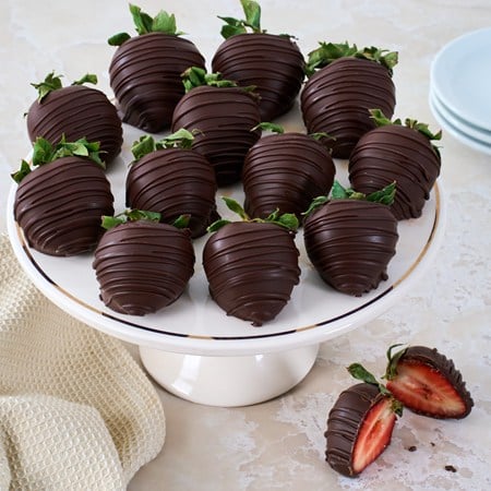 Dark Chocolate Dipped Strawberries