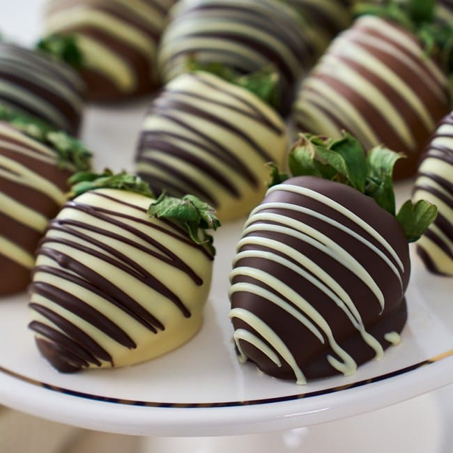 Triple Chocolate Covered Strawberries Dozen