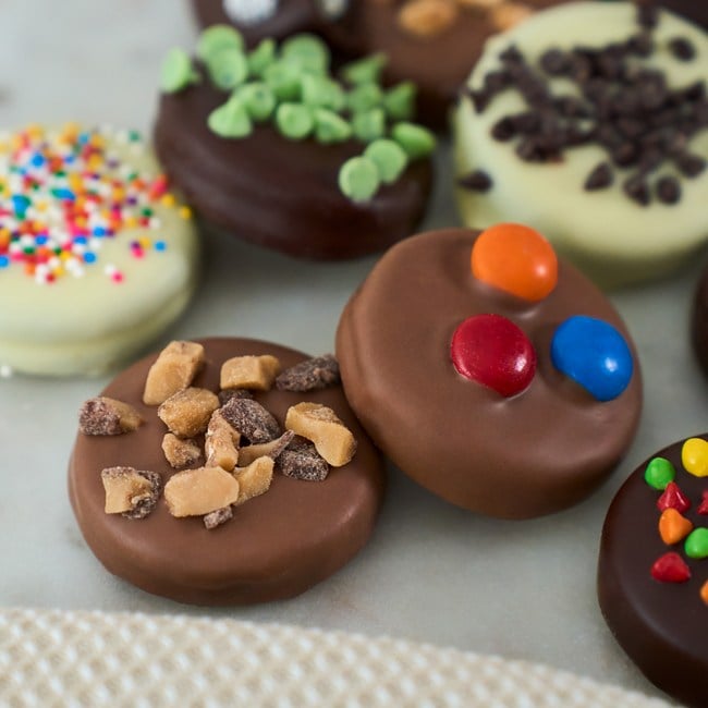 Gourmet Chocolate Dipped Oreo Cookies Dozen