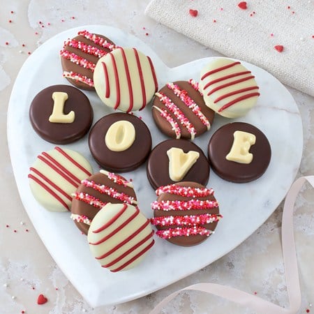Love Oreo® Cookies - great anniversary gifts or Valentine's Day gifts
