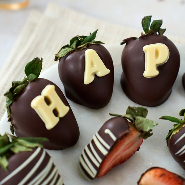 Happy B-Day - Chocolate Covered Berries