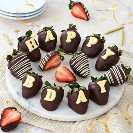 Happy B-Day - Chocolate Covered Berries