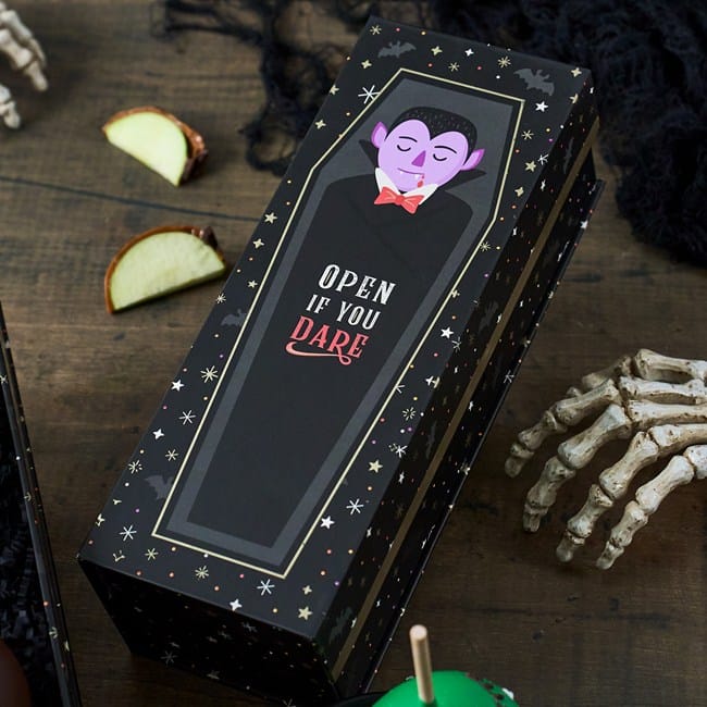 Spooky Chocolate-Covered Caramel Apple Duo Gift
