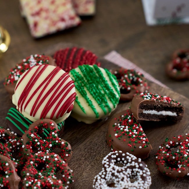 Joy and Cheer Belgian Chocolate Gift Box 9291
